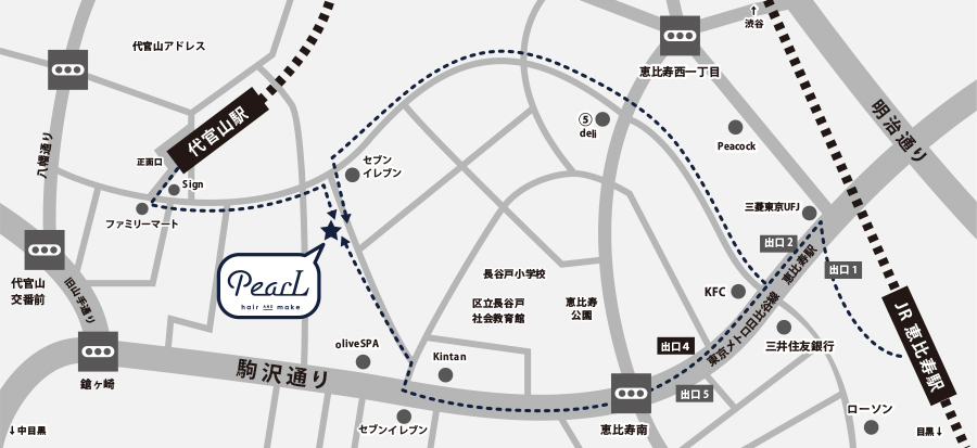 access map to pearl