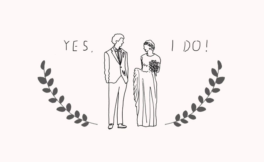 illust of wedding